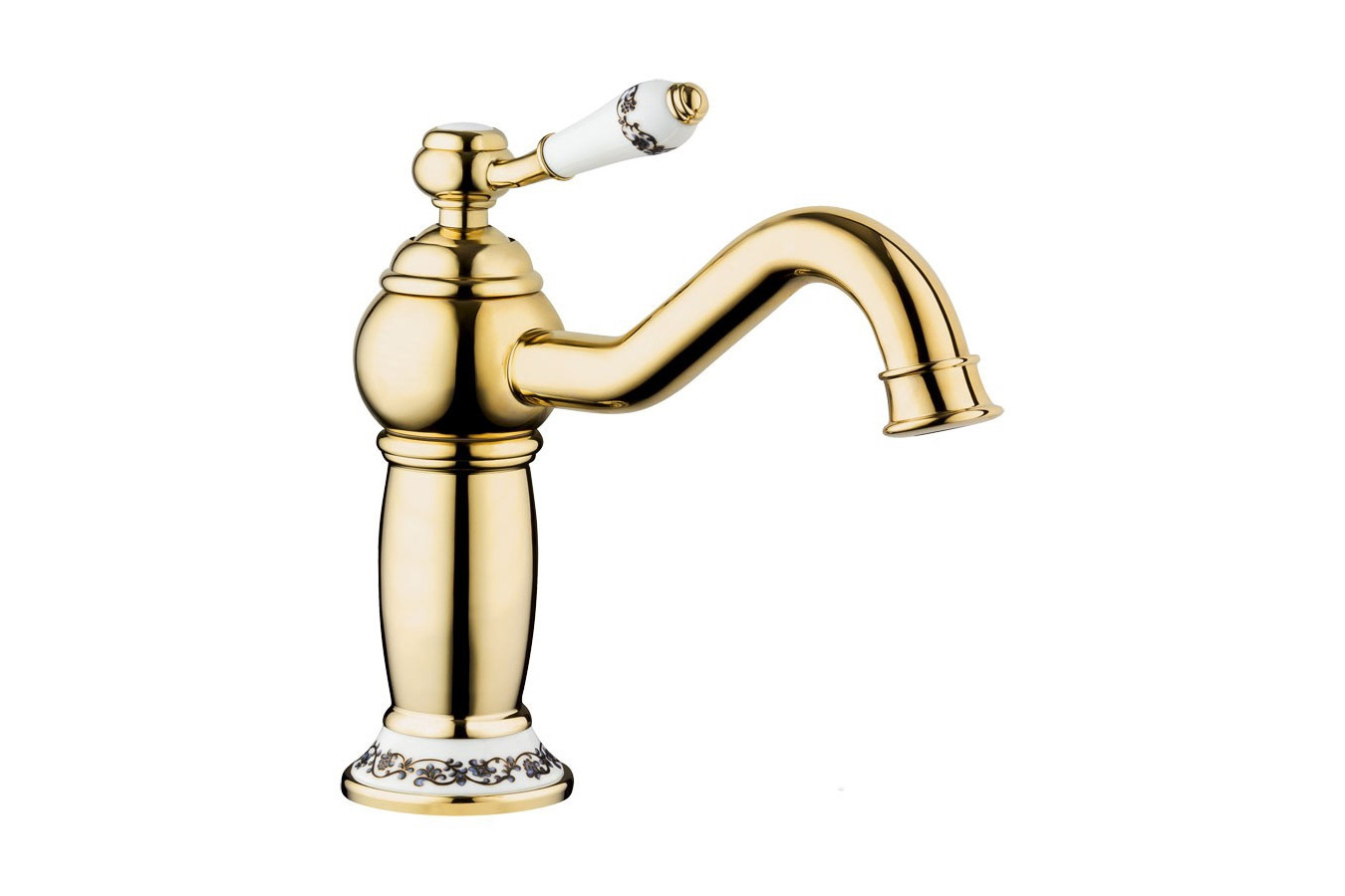 Dimas - Dekorierter Waschbecken Wasserhahn