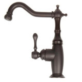 Jessica - Schwarze Waschbeckenarmarur im Retro-Stil