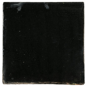 Schwarz - Bodenfliese Platta