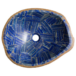Swerker - Blauer Stein Waschbecken