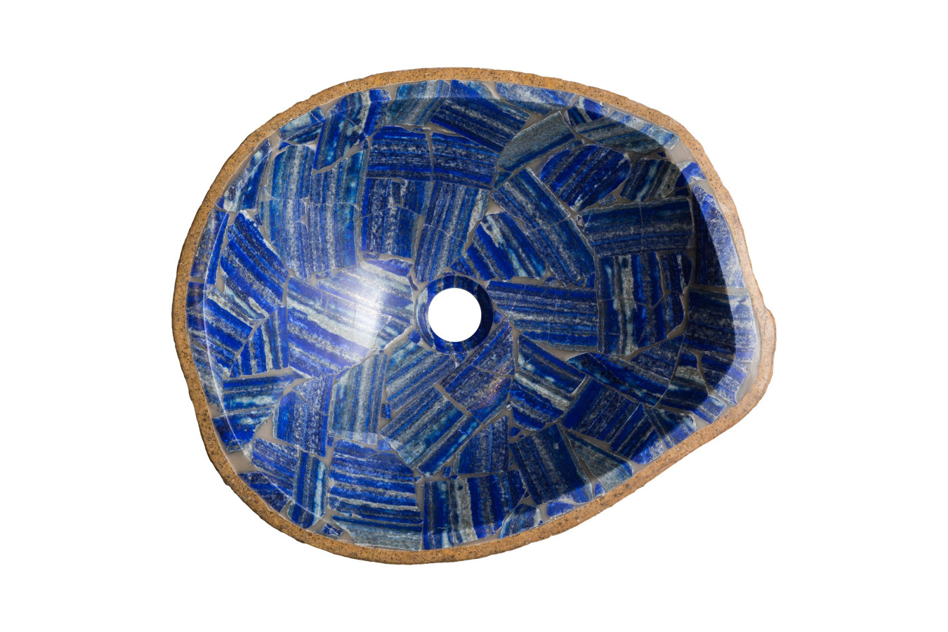 Swerker - Blauer Stein Waschbecken