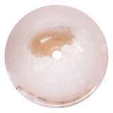 Frigg - Waschbecken aus Onyx in Rosa