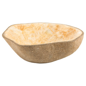 Hellia - Waschbecken aus gelbem Onyx