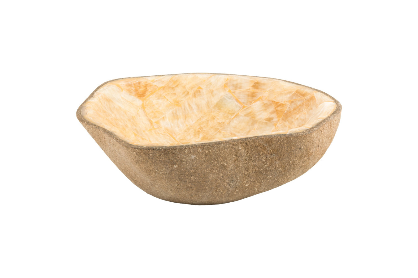 Hellia - Waschbecken aus gelbem Onyx