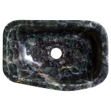Urdur - Waschbecken aus dunkelem Onyx