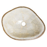 Skuld - Waschbecken aus Onyx
