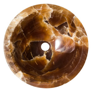 Witkoria - Aufsatzwaschbecken aus Onyx
