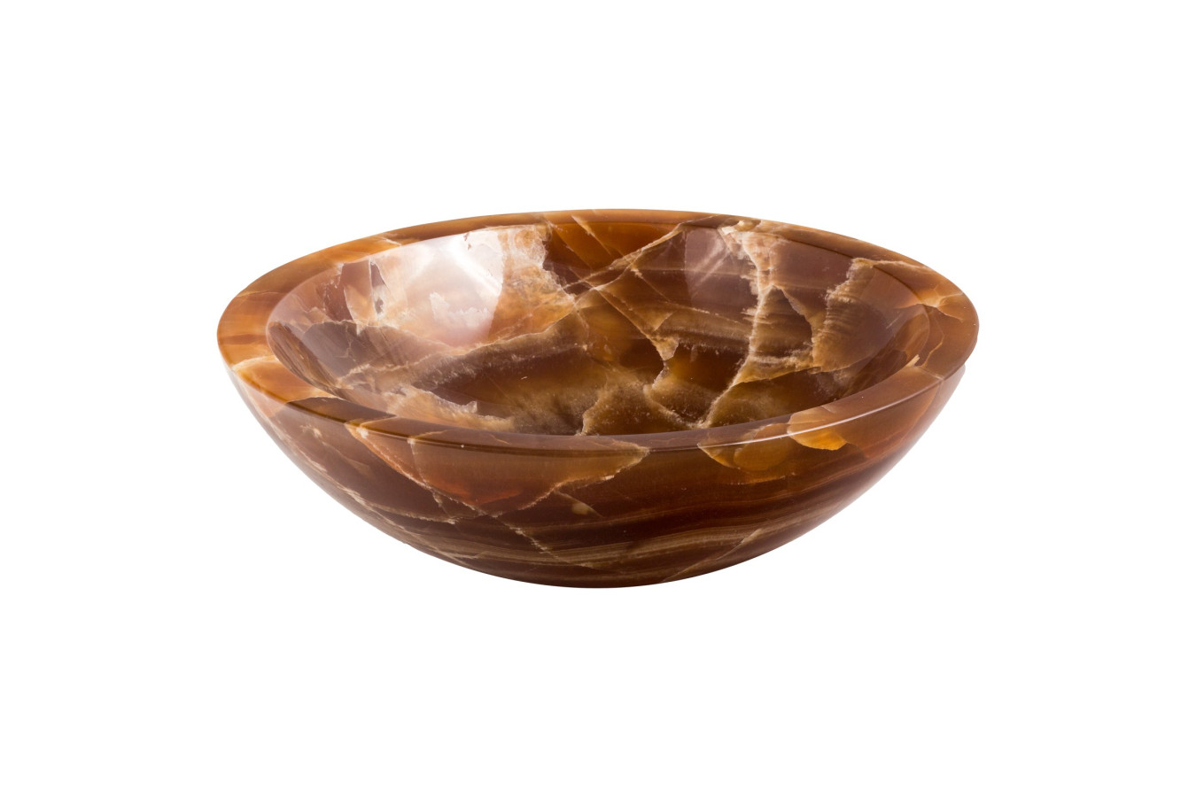 Witkoria - Aufsatzwaschbecken aus Onyx
