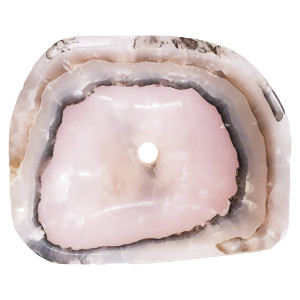 Zofia - Rosa Onyx Waschbecken