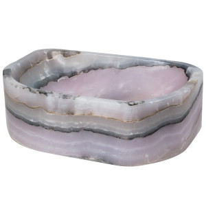 Zofia - Rosa Onyx Waschbecken