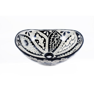 Atalaya - Handbemaltes Talavera Waschbecken
