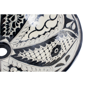 Atalaya - Handbemaltes Talavera Waschbecken