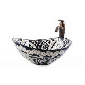 Atalaya - Handbemaltes Talavera Waschbecken