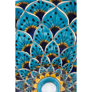Azura - Türkises mexikanisches Waschbecken