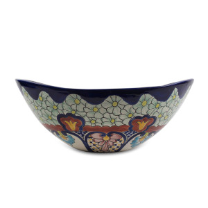 Juanetta - Handbemaltes Talavera Waschbecken