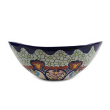 Juanetta - Handbemaltes Talavera Waschbecken