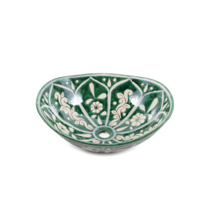 Baila - Handbemaltes Talavera Waschbecken