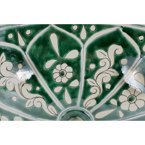 Baila - Handbemaltes Talavera Waschbecken