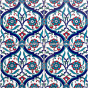 Toygar - Iznik Keramikfliesen, 20x 20cm, Packung mit 12 Stück (0,48 m2) 