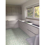 Portos - Badezimmer Zementfliesen