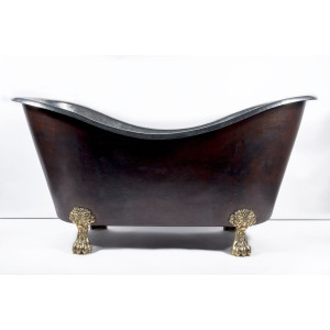 Vanessa - Kupfer Badewanne aus Mexiko