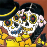 Catrina Mexikanische Fliesen mit Tod - Patchwork aus Mexiko