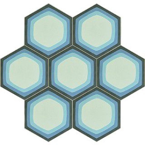 Mirdor - Hexagon Zementfliesen