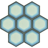 Mirdor - Hexagon Zementfliesen