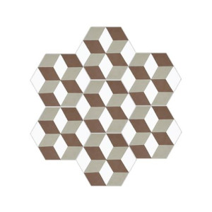 Adi - Hexagon Zementfliesen