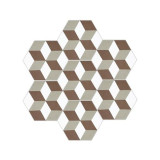 Adi - Hexagon Zementfliesen
