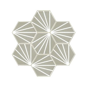 Laik - Hexagonale Zement Bodenfliesen