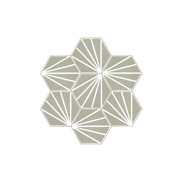 Laik - Hexagonale Zement Bodenfliesen