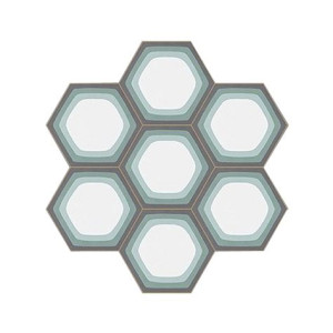 Madjer - Hexagonal Zement Bodenfliesen