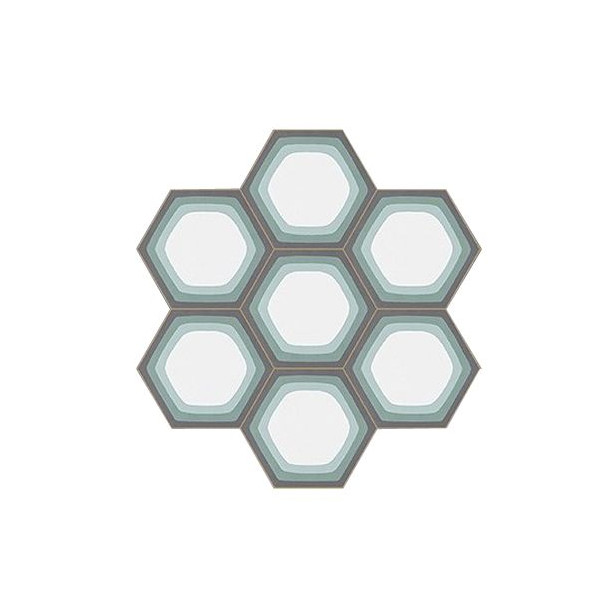 Madjer - Hexagonal Zement Bodenfliesen