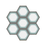 Madjer - Hexagonal Zement Bodenfliesen