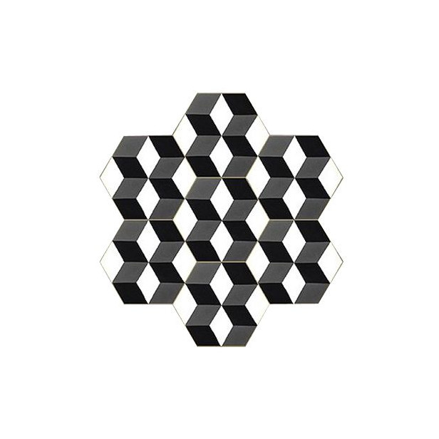 Mateo - Hexagonal Zement Bodenfliesen