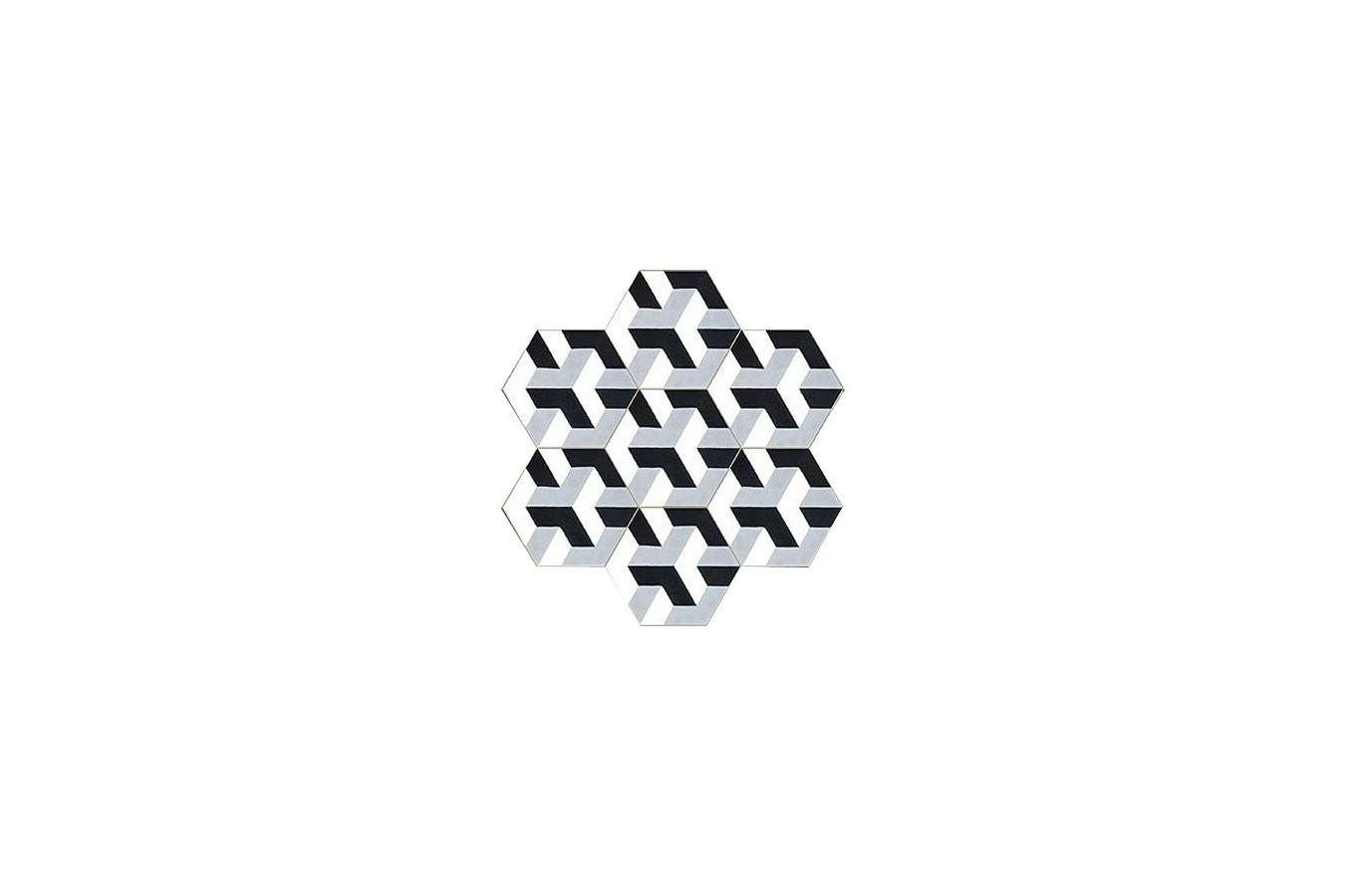Miro - Hexagon Zementfliesen
