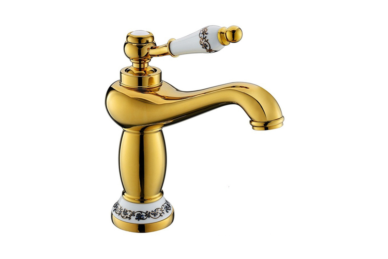 Tito - Gold Armatur mit Dekoration