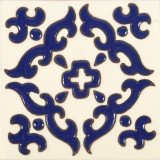 Enrica - płytka ceramiczn z Meksyku z reliefem - 30 sztuk