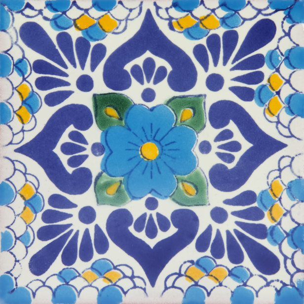 Azul - mexikanische Talavera Fliesen Küche