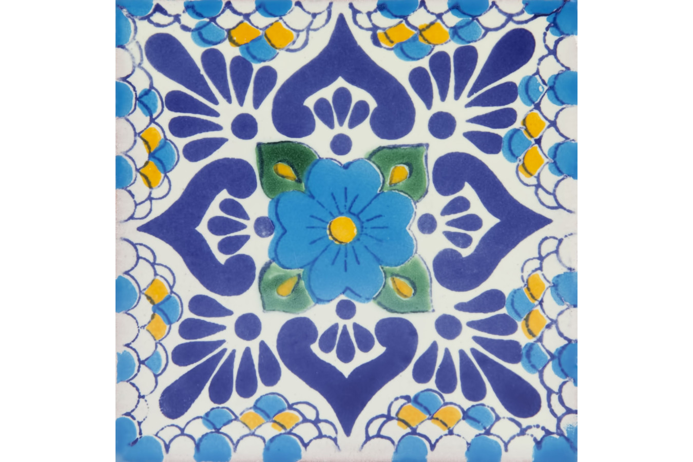 Azul - mexikanische Talavera Fliesen Küche