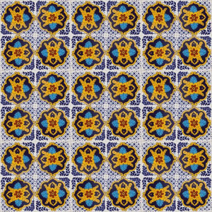 Cortina - mexikanische Kacheln Talavera
