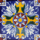 Plumas - handbemalte Fliesen
