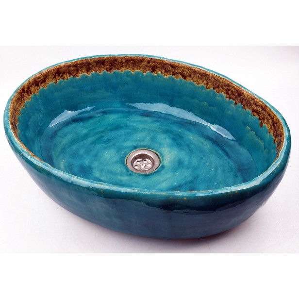 Marika  - oval handmade sink