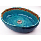 Marika  - oval handmade sink