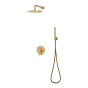 Aderen – Retro Unterputz Gold Dusche 