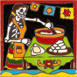 Cocinero - Catrina-Serie - Mexikanische Dekorfliesen mit Relief 