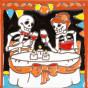 Aniversario - Catrina-Serie - Mexikanische Talavera Fliesen - ein Stück 