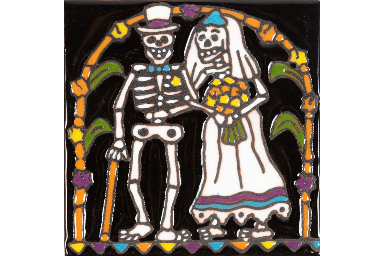Boda - Catrina-Serie - einzelne Keramikfliese