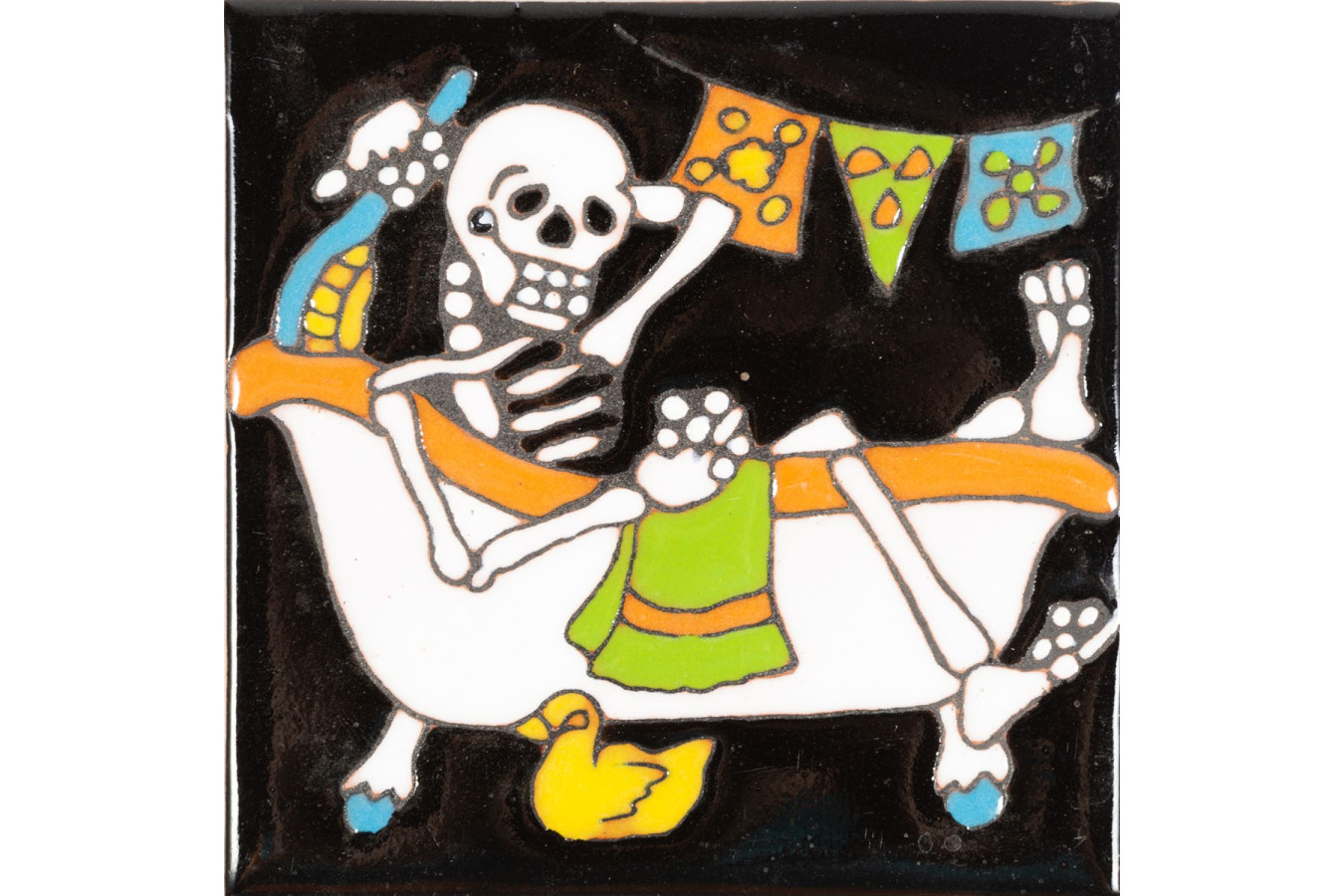 Baño - Catrina-Serie - mexikanische Talavera Fliesen 